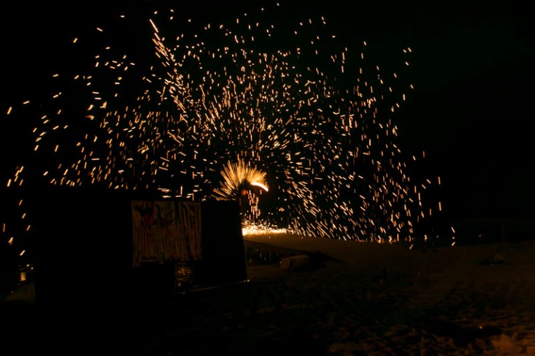 Pokaz teatru ognia LASCAR Fire & show