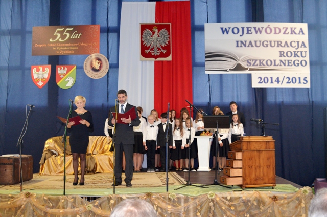 Wojewódzka Inauguracja Roku Szkolnego 2014/2015 w Żychlinie