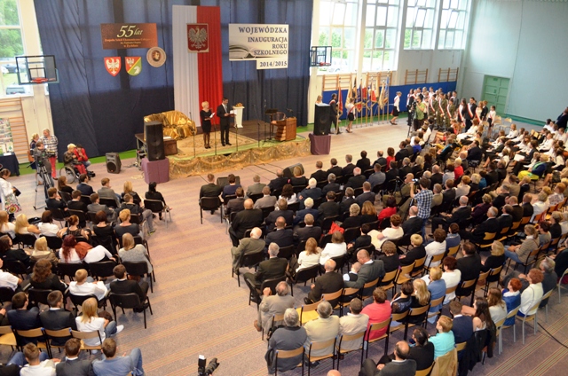 Wojewódzka Inauguracja Roku Szkolnego 2014/2015 w Żychlinie