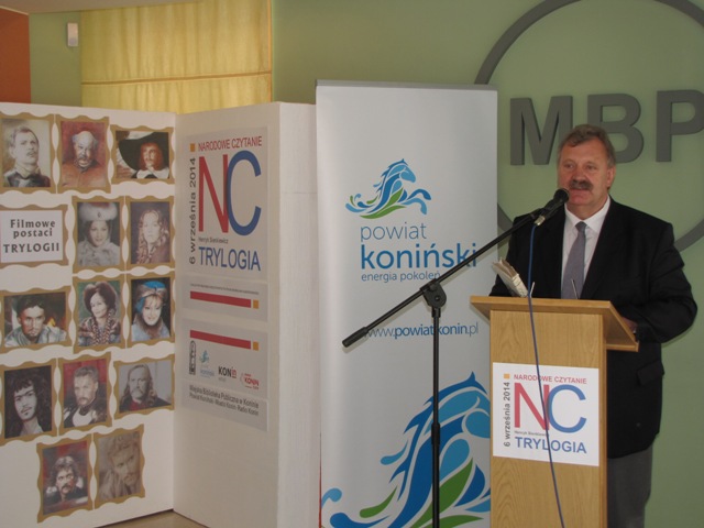 Henryk Janasek Dyrektor Miejskiej Biblioteki Publicznej w Koninie