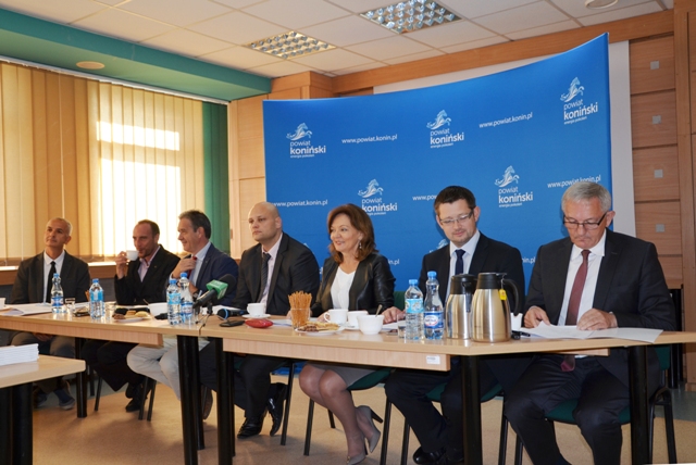 Z konferencji prasowej Starosty Konińskiego
