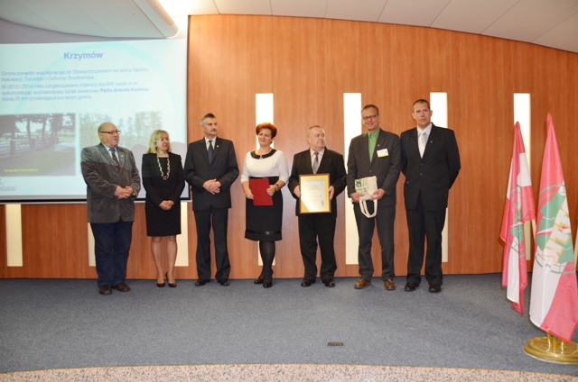 Gmina Krzymów – laureat konkursu w kat. gmin wiejskich od pięciu do dziesięciu tysięcy mieszkańców