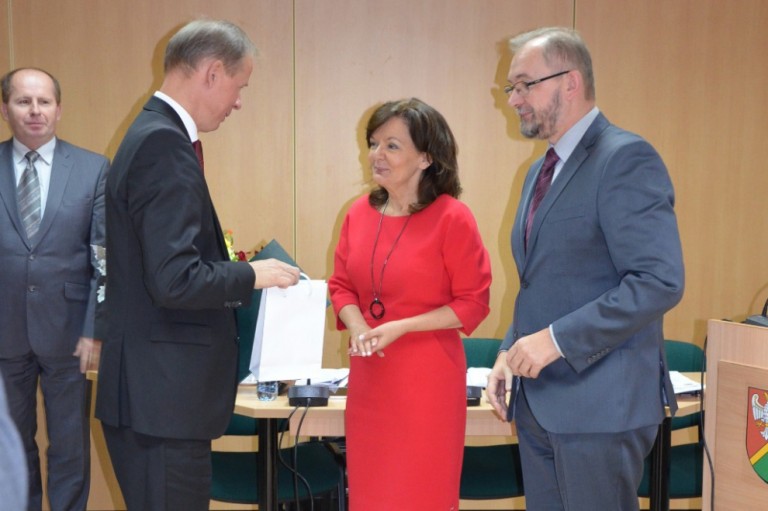 Podziękowania dla Przewodniczącego Rady Powiatu Konińskiego Janusza Stankiewicza