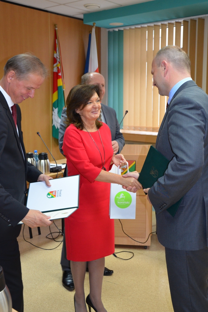 Podziękowania dla radnego Waldemara Marciniaka