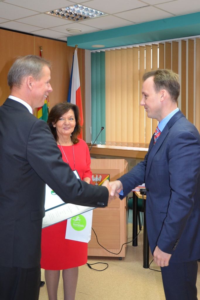 Podziękowania dla radnego Dariusza Musiałkiewicza