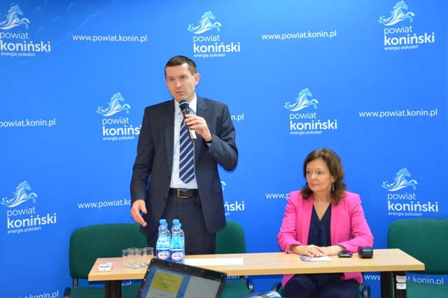 Od lewej: prof. Julian Malicki – Dyrektor Wielkopolskiego Centrum Onkologii w Poznaniu i Małgorzata