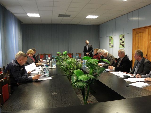 Posiedzenie Komisja Bezpieczeństwa i Porządku Starosty Konińskiego