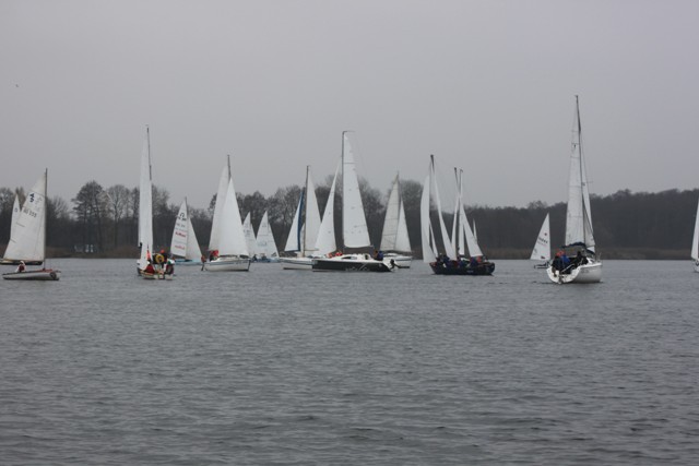 Zawody na Jeziorze Pątnowskim