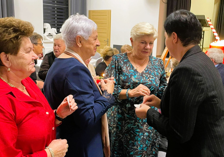 Spotkanie wigilijne seniorów