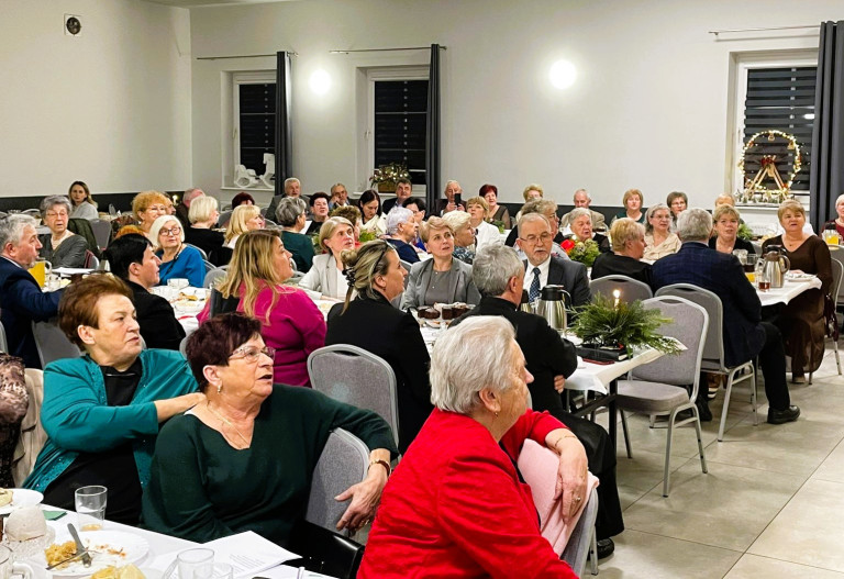 Spotkanie wigilijne seniorów