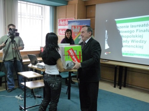 Ewelina Ćwiek - laureatką Powiatowego Finału Olimpiady Wiedzy Konsumenckiej