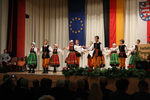 Delegacja powiatu na obchodach 20 rocznicy obalenia muru berlińskiego w Ilmenau