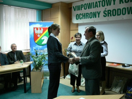 Maria Klimurczyk i Klaudia Mularska - laureatkami VIII edycji Powiatowego Konkursu Ochrony Środowiska