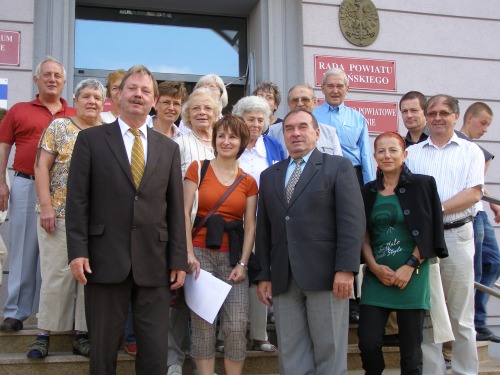 Z wizyty delagacji Ilm Kreis w Powiecie Konińskim