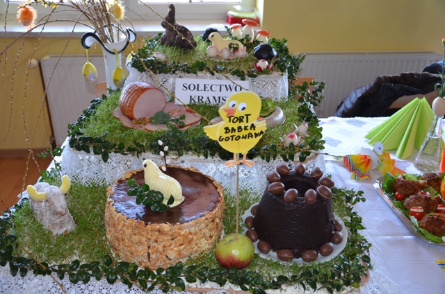 Tradycyjne potrawy Wielkanocne przygotowane przez panie z Koła Gospodyń Wiejskich