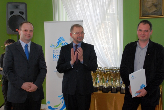 Waldemar Marciniak - Przewodniczący Komisji Rozwoju i Infrastruktury, Andrzej Nowak - Starosta Koniń