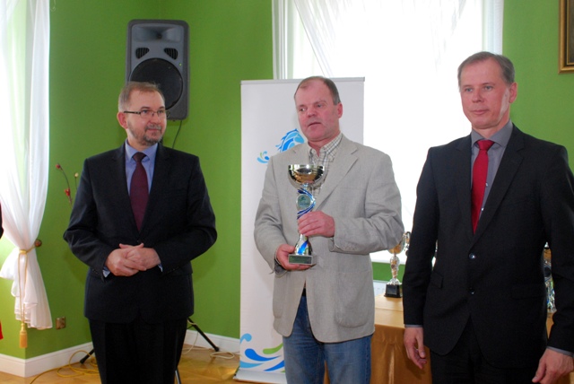 Andrzej Nowak - Wicestarosta Koniński, Piort Bajerski oraz Janusz Stankiewicz Przewodniczący Rady Po