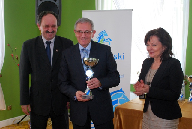 Mirosław Durczyński - Przewodniczący Komisji Statutowo-Regulaminowej, Stefan Dziamara - Burmistrz