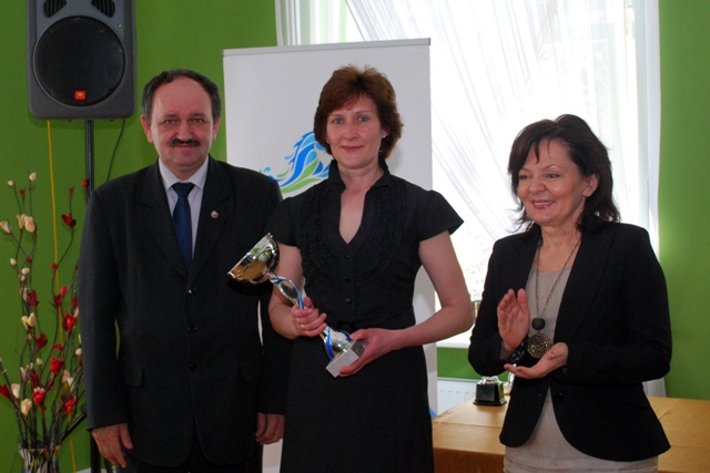 Mirosław Durczyński - Przewodniczący Komisji Statutowo-Regulaminowej, Dorota Podlas-Nożewska oraz