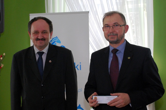 Od lewej: Mirosław Durczyński - Przewodniczący Komisji Statutowo-Regulaminowej oraz Andrzej Nowak -