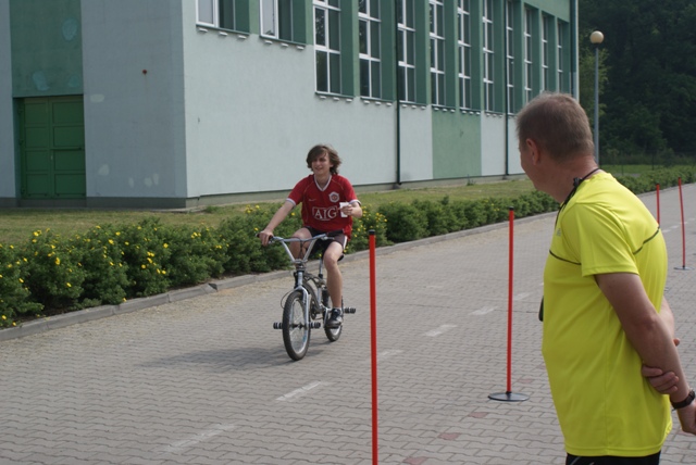 Rowerowy tor przeszkód – XV Letnia Powiatowa Spartakiada Mieszkańców Wsi Powiatu Konińskiego