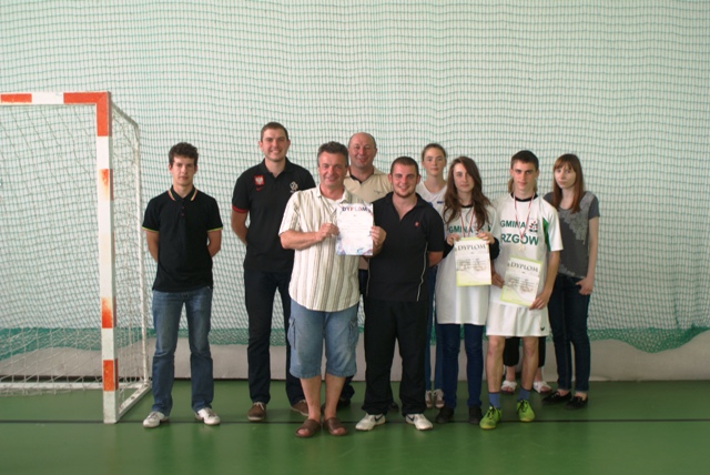 Reprezentanci Gminy Rzgów na XV Letniej Powiatowej Spartakiadzie Mieszkańców Wsi Powiatu Konińskiego