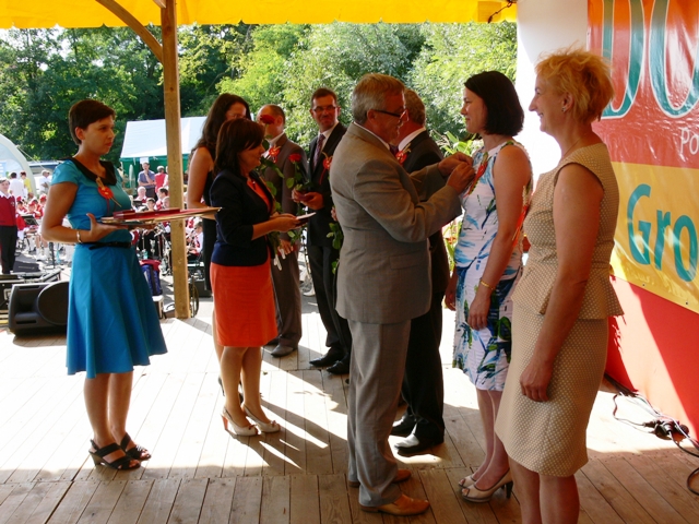 Wręczenie odznaczeń