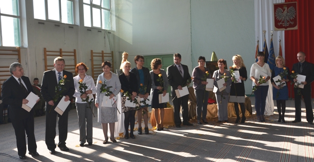 Nauczyciele wyróżnieni Nagrodą Dyrektora Zespołu Szkół Ponadgimnazjalnych w Sompolnie