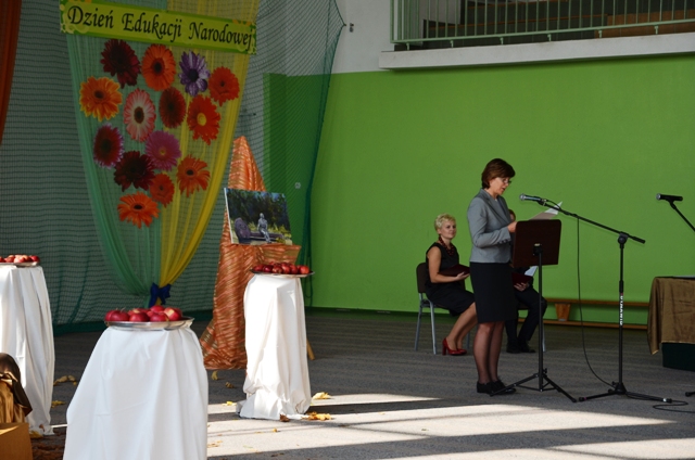 Bożena Staszak – z-ca dyrektora Delegatury w Koninie Kuratorium Oświaty w Poznaniu