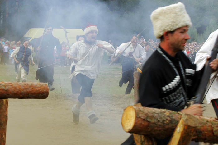 Rekonstrukcja bitwy z 1863 r. pod Ignacewem