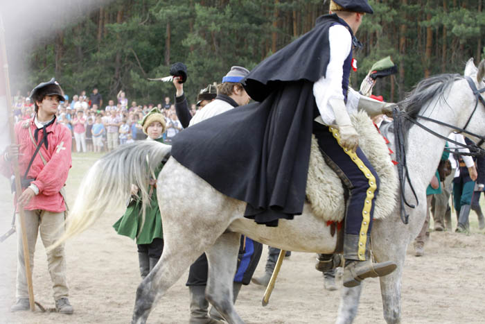 Rekonstrukcja bitwy z 1863 r. pod Ignacewem