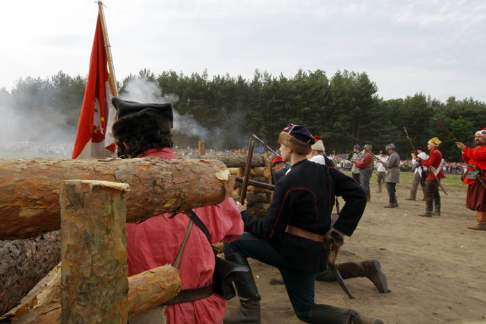 Rekonstrukcja bitwy z 1863 r. pod Ignacewem