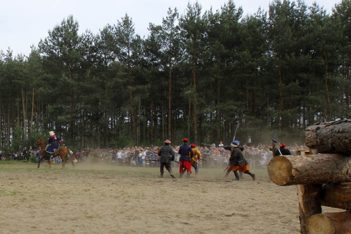 Rekonstrukcja bitwy z 1863 r. pod Ignacewem