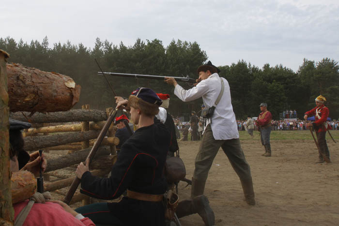 Rekonstrukcja bitwy z 1863 r. pod Ignacewem