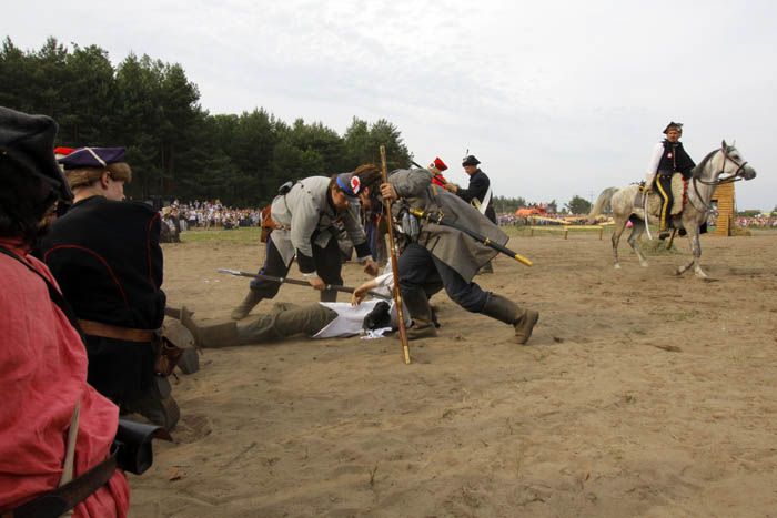 Rekonstrukcja bitwy z 1863 r. pod Ignacewem