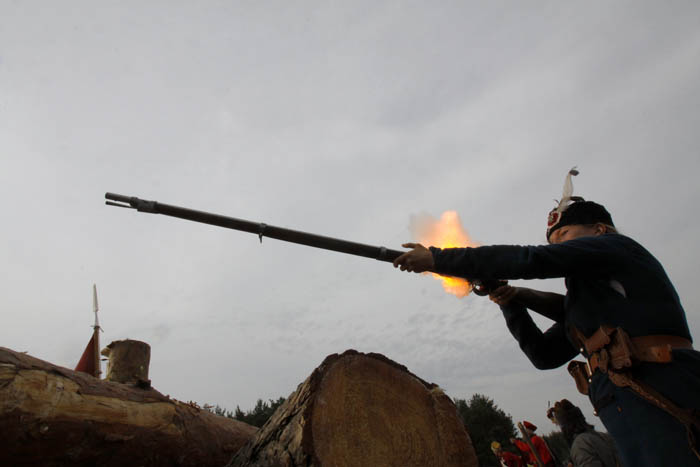 Rekonstrukcja bitwy z 1863 r. pod Ignacewem