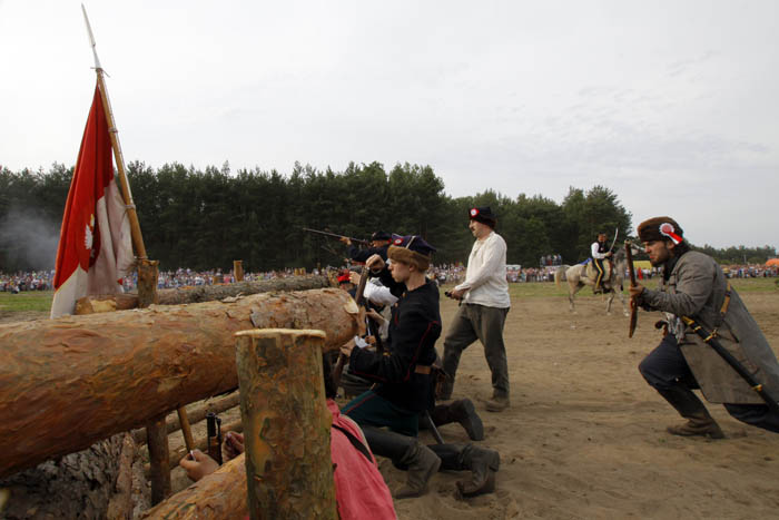 Rekonstrukcja bitwy z 1863 r. pod Ignacewem