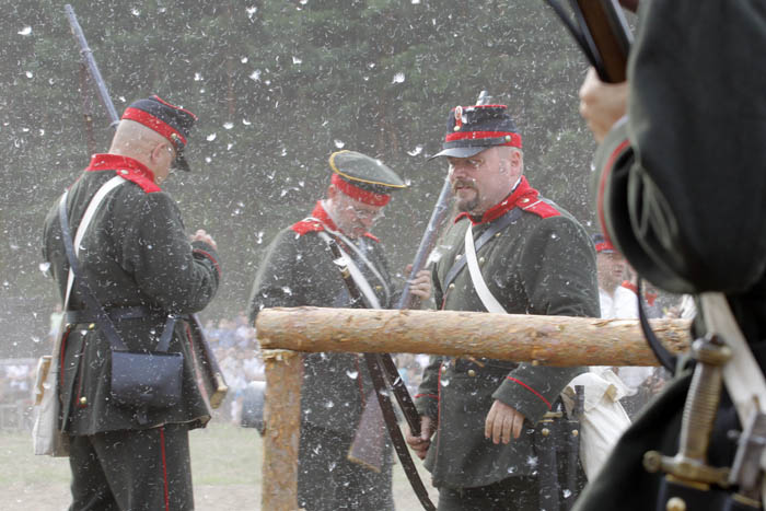 Rekonstrukcja bitwy z 1863 r. pod Ignacewem