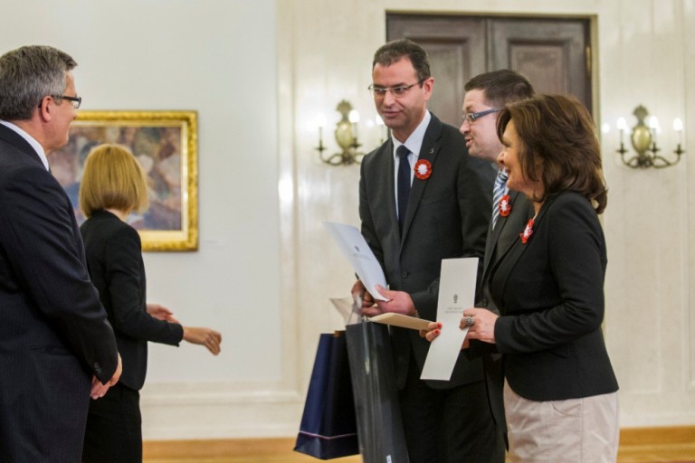 Wręczenie wyróżnień przez Prezydenta RP