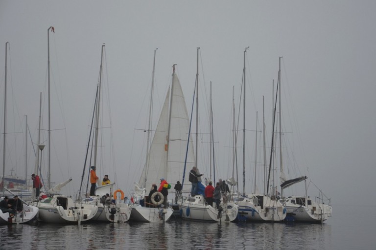 Przygotowanie jachtów do startu