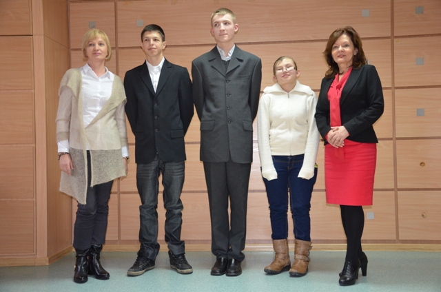 Stypendyści Specjalnego Ośrodka Szkolno-Wychowawczego w Rychwale