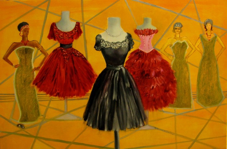 Koninianki pędzlem i fleszem malowane