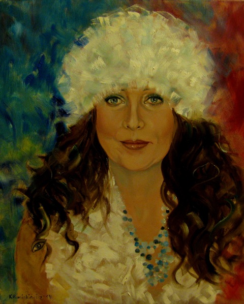 Koninianki pędzlem i fleszem malowane