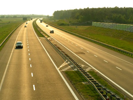 Autostrada A2 w powiecie konińskim