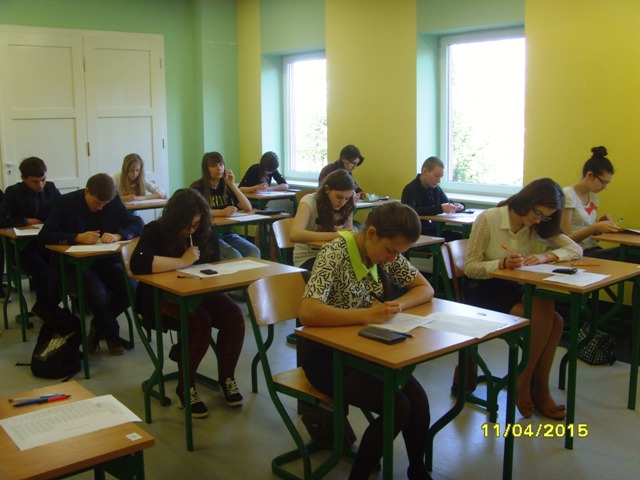 Test kompetecyjne sprawdzający wiedzę uczestników konkursów