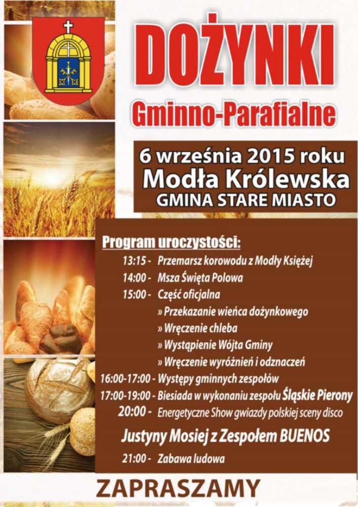 Dożynki Gmonno-Parafialne w Modle Królewskiej (Gmina Stare Miasto)