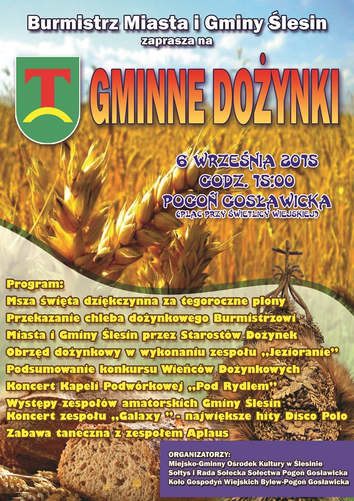 Dożynki Gminny w Ślesinie