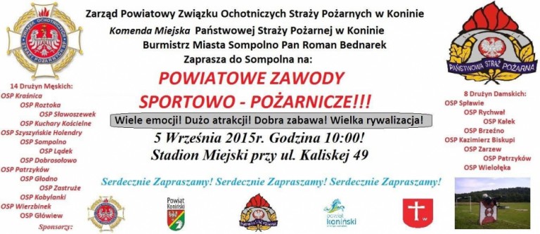 Powiatowe zawody sportowo - pożarnicze