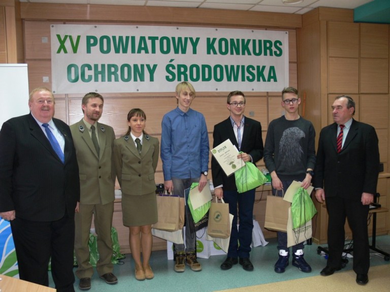Laureaci XV Powiatowego Konkursu Ochrony Środowiska