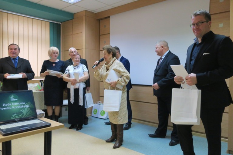 Spotkanie opłatkowe Rady Seniorów Powiatu Konińskiego